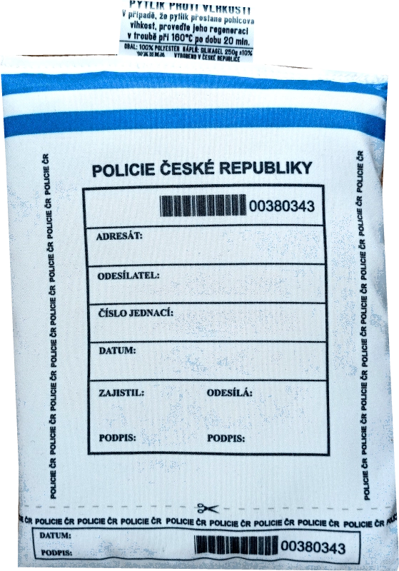 SILISACK proti vlhkosti - Policie důkazní sáček