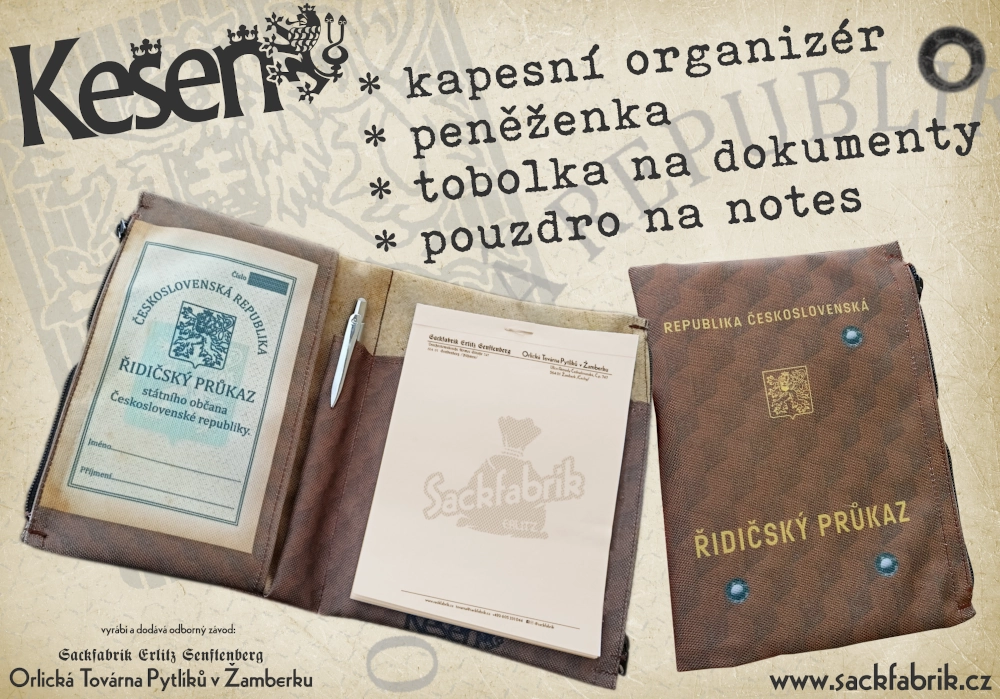 KEŠEŇ - Řidičský průkaz Československo
