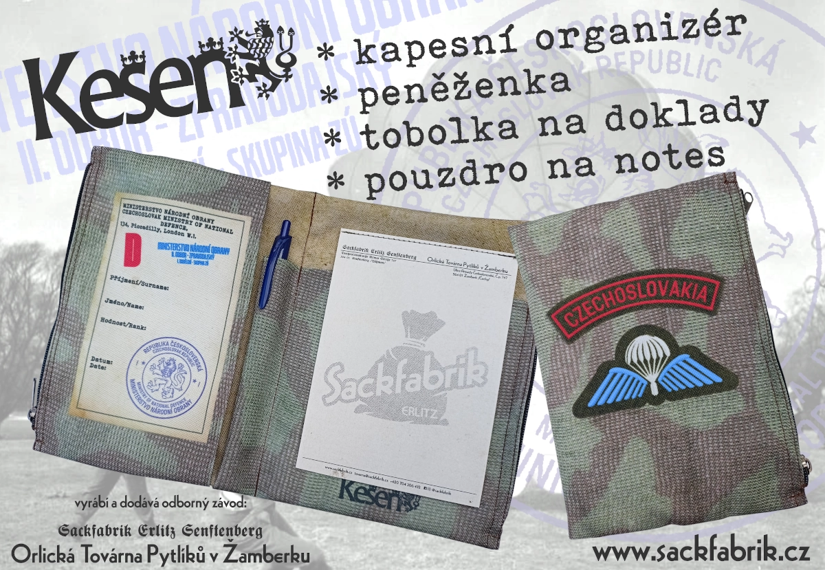 KEŠEŇ - Čs. Paravýsadky z Británie