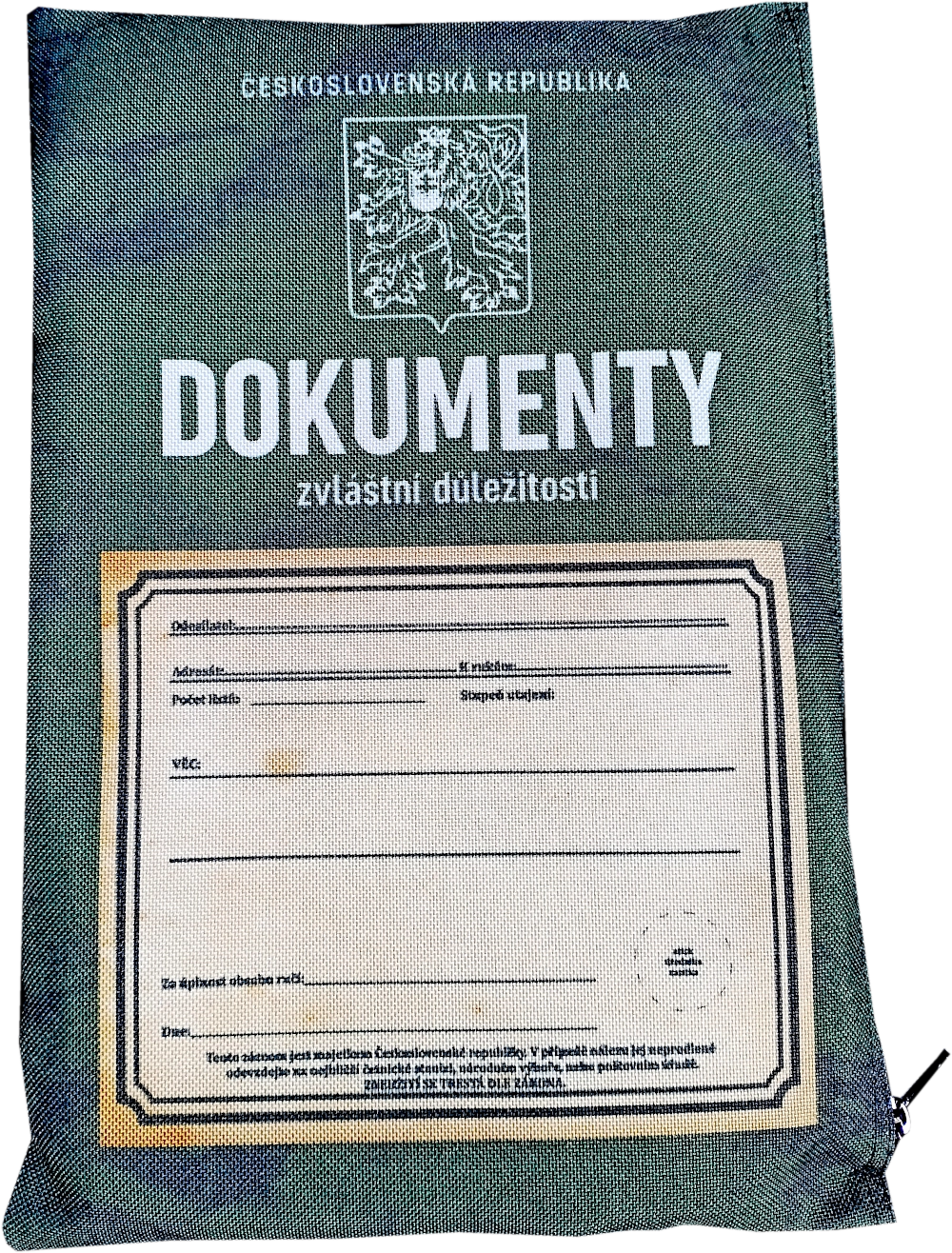 ŠÍBR - Dokumenty zvláštní důležitosti