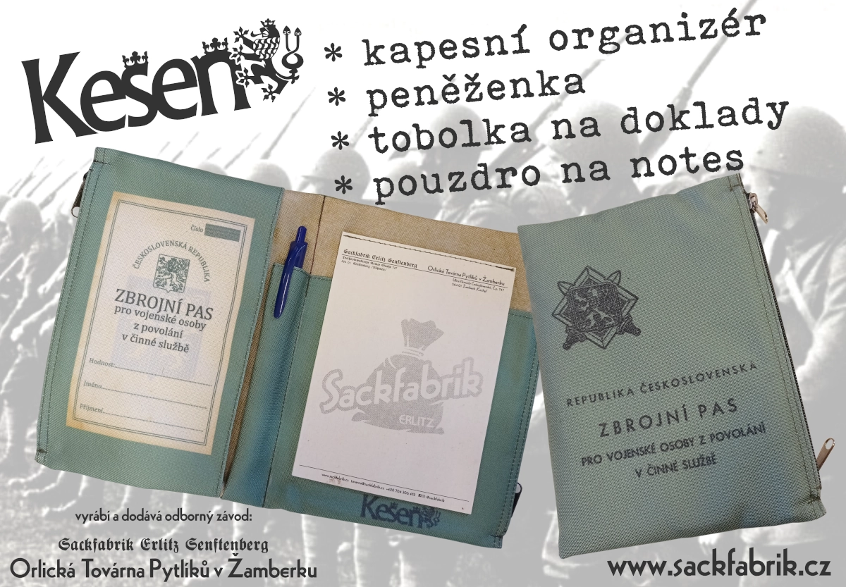 KEŠEŇ - Čs. vojenský zbrojní pas