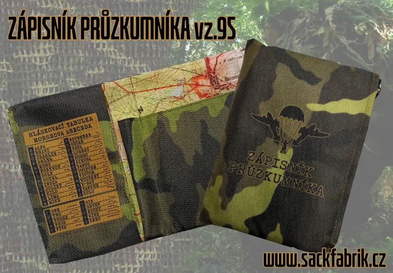 KEŠEŇ - Zápisník průzkumníka vz.95