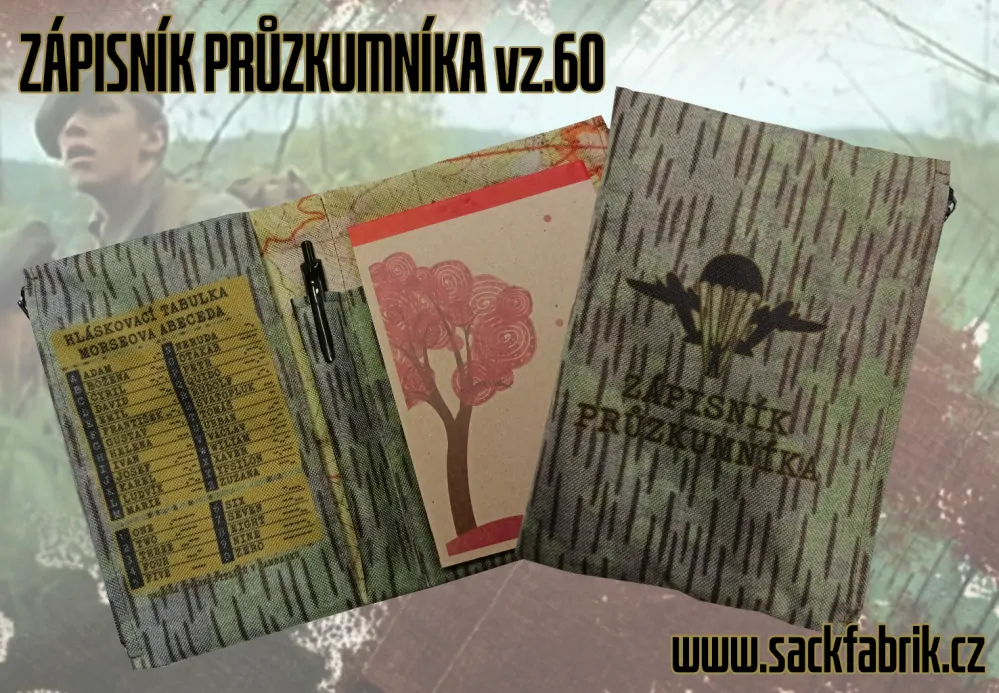 KEŠEŇ - Zápisník PRŮZKUMNÍKA vz.60