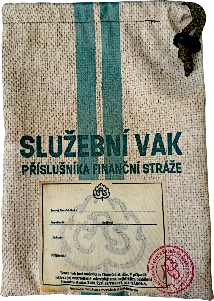 SACKFABRIK - Služební vak Finanční stráž RČS