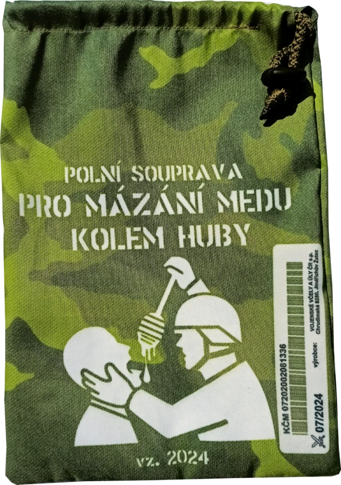 Polní souprava pro mazání medu kolem huby
