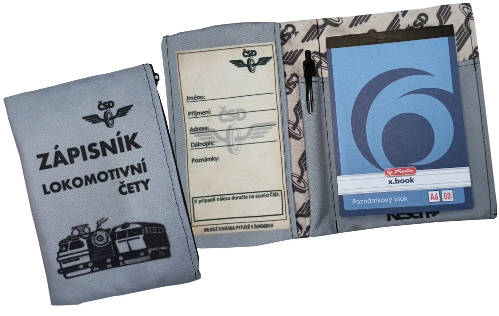 KEŠEŇ - Zápisník lokomotivní čety ČSD
