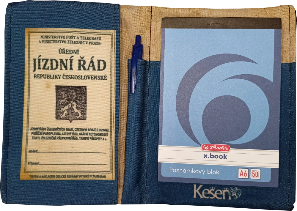KEŠEŇ - Úřední jízdní řád ČSR
