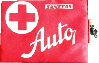 SILISACK proti vlhkosti - Lékárnička AUTO červená