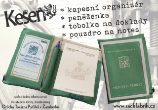 KEŠEŇ - Pracovní průkaz Československo