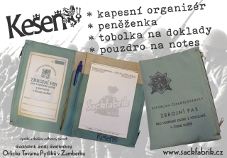 KEŠEŇ - Čs. vojenský zbrojní pas