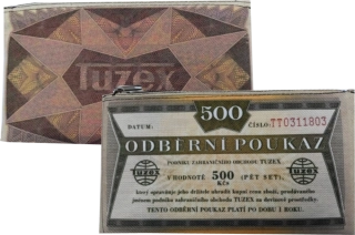 ŠÍBR - TUZEX BONY 500Kčs