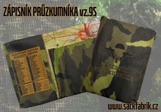 KEŠEŇ - Zápisník průzkumníka vz.95