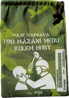 Polní souprava pro mazání medu kolem huby