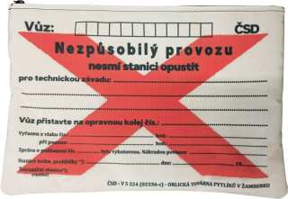 ŠÍBR - Vůz nezpůsobilý provozu