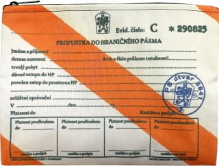 ŠÍBR - Propustka do hraničního pásma